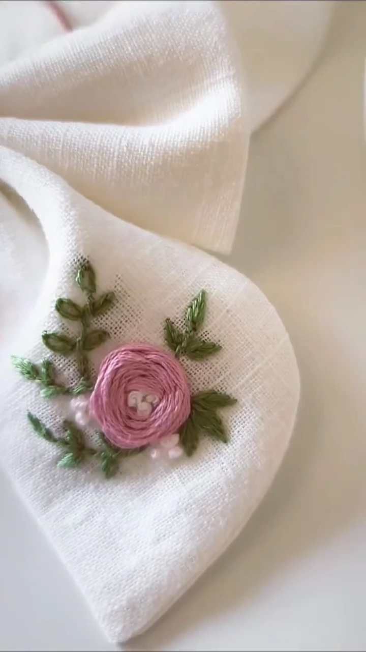Delicate White Bow