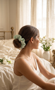 Pearl Scrunchie (Mint)