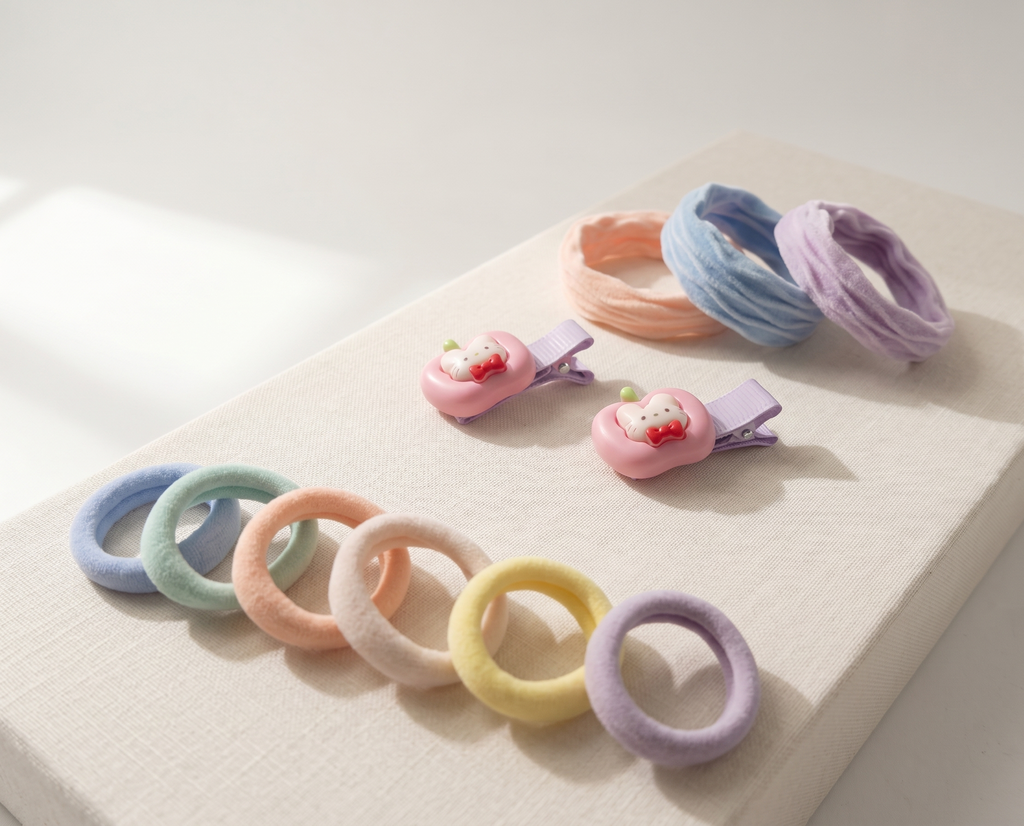 Apple Hair Pin Set