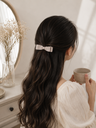 Classic Hair Bow (Taupe)